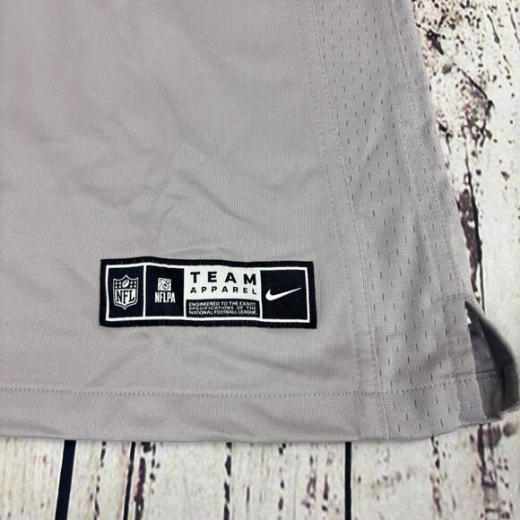 Women's New Orleans Saints Alvin Kamara Nike Gray On Field Jersey Medium - Picture 3 of 8